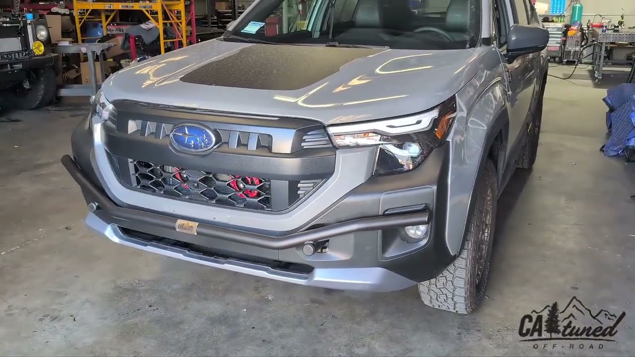 Watch: CAtuned Off-Road 2026 Subaru Forester Brush Bar