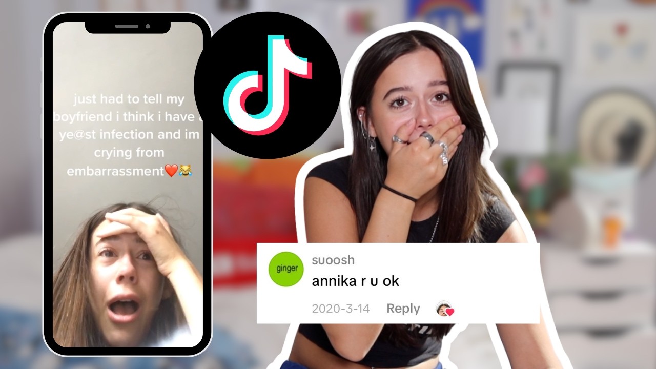 reacting to my 2020 tiktoks — thumbnail