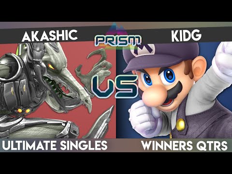 PRISM 186 - Akashic (Ridley) vs. KidG (Mario) - Winners Quarters - Smash Ultimate Singles