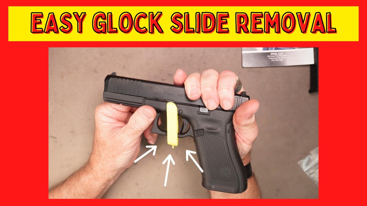 Glock Slide Removal: The BEST Tools Tested & Reviewed