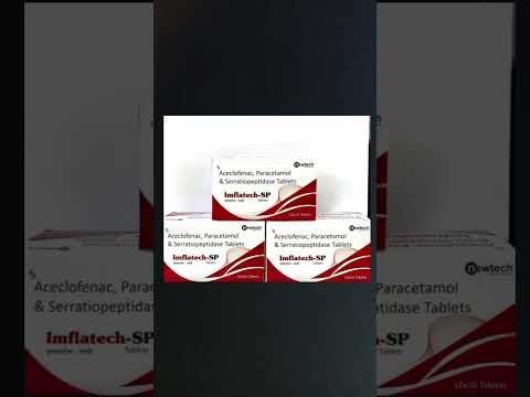 Aceclofenac Paracetamol Seratiopeptadise Tab