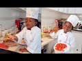 Tiffah Afanya Kufuru Jikoni ZARI Ashangaa Uwezo Wake Wa Kupika