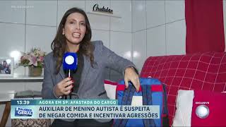 Auxiliar de menino autista é suspeita de maus tratos em escola em São Paulo