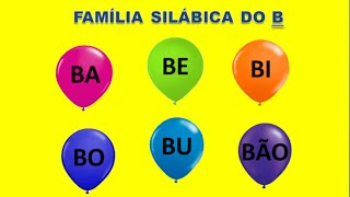 Família do B | BA BE BI BO BU BÃO