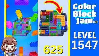 Solusi Level 1547 Color Block Jam