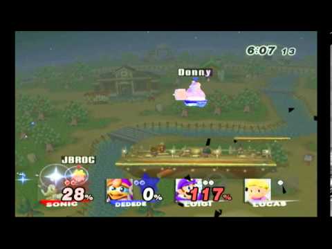 King Dedede Throws A Smash Ball - Project M 2.6b
