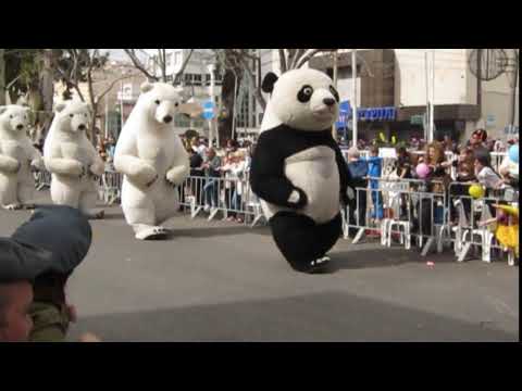 Purim parade in Israel