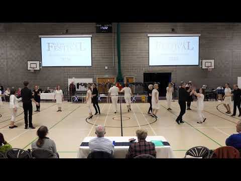 Newcastle Festival 2020 - Display - Newcastle RSCDS - Black & White