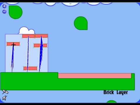 Fantastic Contraption: Brick Layer Blue Solution In Real TIme