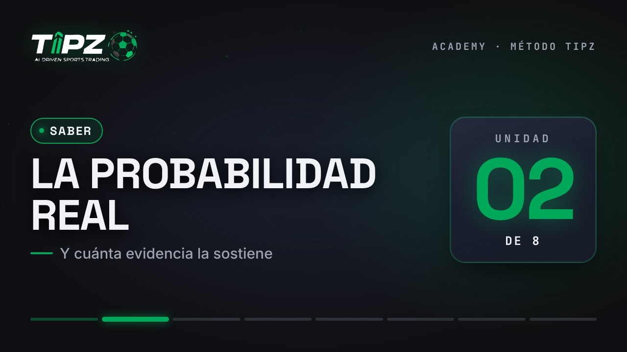 Cómo saber si una cuota tiene valor: probabilidad real | TIPZ 2/8