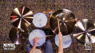 Video thumbnail for Paiste 22" 900 Natural Heavy Ride Cymbal - 3453g (1902722-1081917X) by Memphis Drum Shop