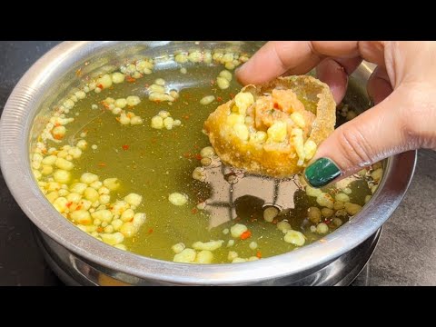 Receita de Panipuri Street Style | Receita de Panipuri perfeita em casa (Street Style)