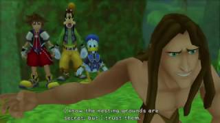 Kingdom Hearts HD 1.5 Remix PS4 Part 14 Swinging on Vines