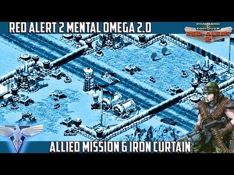 MENTAL OMEGA 2.0 Red Alert 2 - Allied Mission 6 IRON CURTAIN