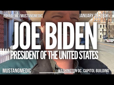 MustangMedic response after Joe Biden is sworn in