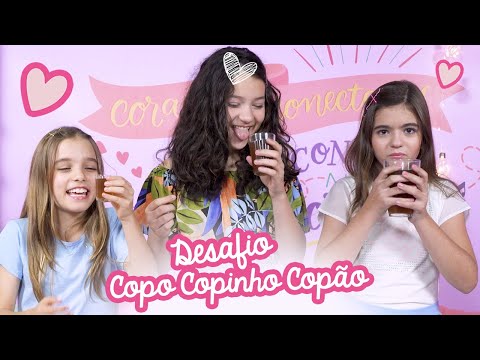 DESAFIO COPO COPINHO COPÃO ❤️ MUNDO DA MENINA