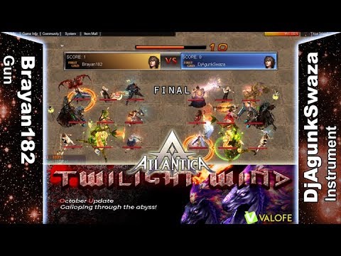 Titan 15/10/2017 PM: Final - Brayan182 vs DjAgunkSwaza - Atlantica Online