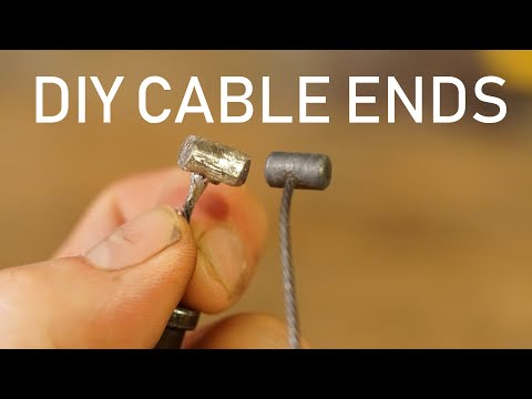 Repairing/Replacing a motorcycle steel cable end(throttle/clutch/brake)