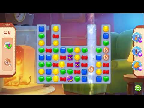 Homescapes Level 11658 - NO BOOSTERS 🏠 | SKILLGAMING ✔️