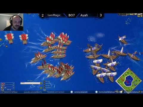 IamMagic vs Ayah - Age of Mythology: The Titans (Game 6)