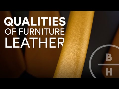 What are the different types of Leather Furniture?