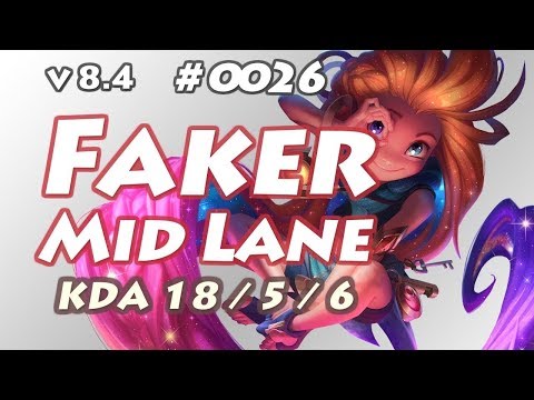 SKT T1 Faker   Zoe vs Taliyah   KR LOL Challenger 587LP  페이커 조이