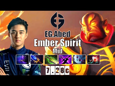 Ember Spirit Mid | EG.Abed | ABED IS A TOTAL BEAST | 7.28c Gameplay Highlights