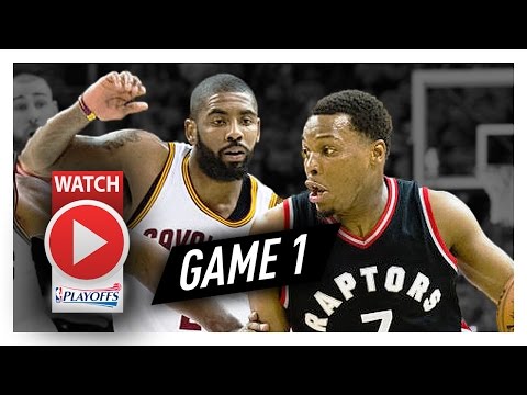 Kyrie Irving vs Kyle Lowry Game 1 PG Duel Highlights (2017 Playoffs ECSF) Cavs vs Raptors - SICK!