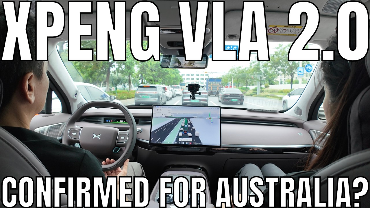 Xpeng VLA 2.0 Test Drive: Evening Rush Hour Guangzhou China - Xpeng GX