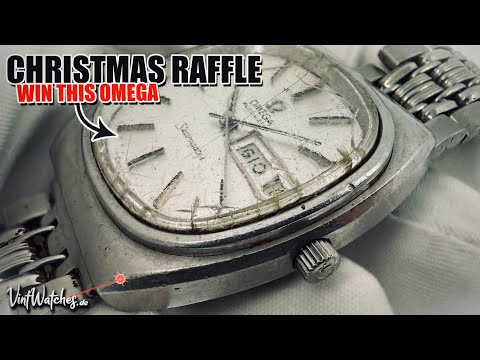 Win this 👉 Omega Seamaster DayDate Restoration - Crazy Transformation - Raffel