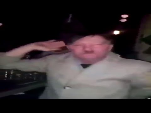 Adolf Hitler dancing (colorized)