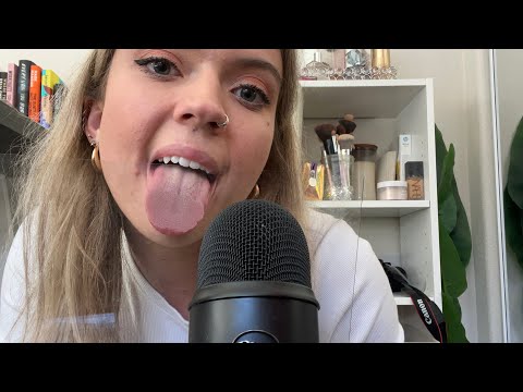 ASRM| 30+ Minutes of Lense Licklng, & Blue Yeti Mic Eating/ Licklng| Tapping