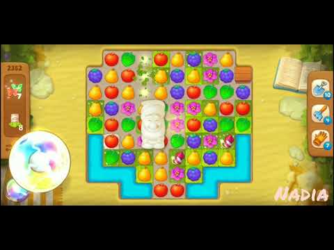 Gardenscapes Level 2352. No Boosters used