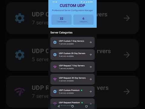 Custom UDP