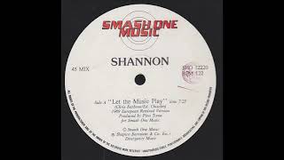 SHANNON   Let the music play remix 1989