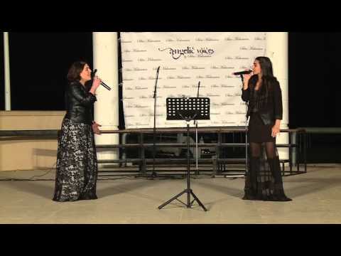 Maria Moskofian and Christiana Louizu