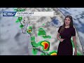 Florida's Gulf Coast not as hot with afternoon rain Tuesday
