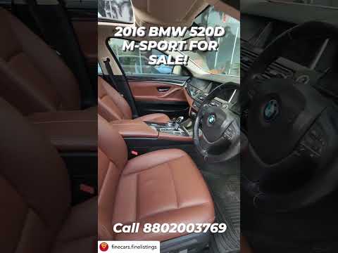2016 BMW 520D M-sport for sale !! Call 8802003769 for more !!