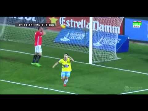 Gol de Pereira en Gimnastic 0-1 CD Lugo