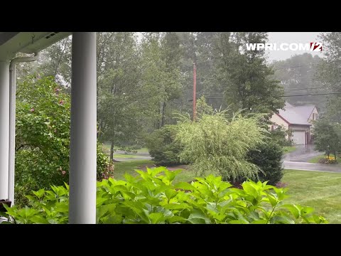 VIDEO NOW: Conditions in Saunderstown - 10am