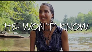 He Won&#39;t Know (Lyric Video) - Victoria Canal