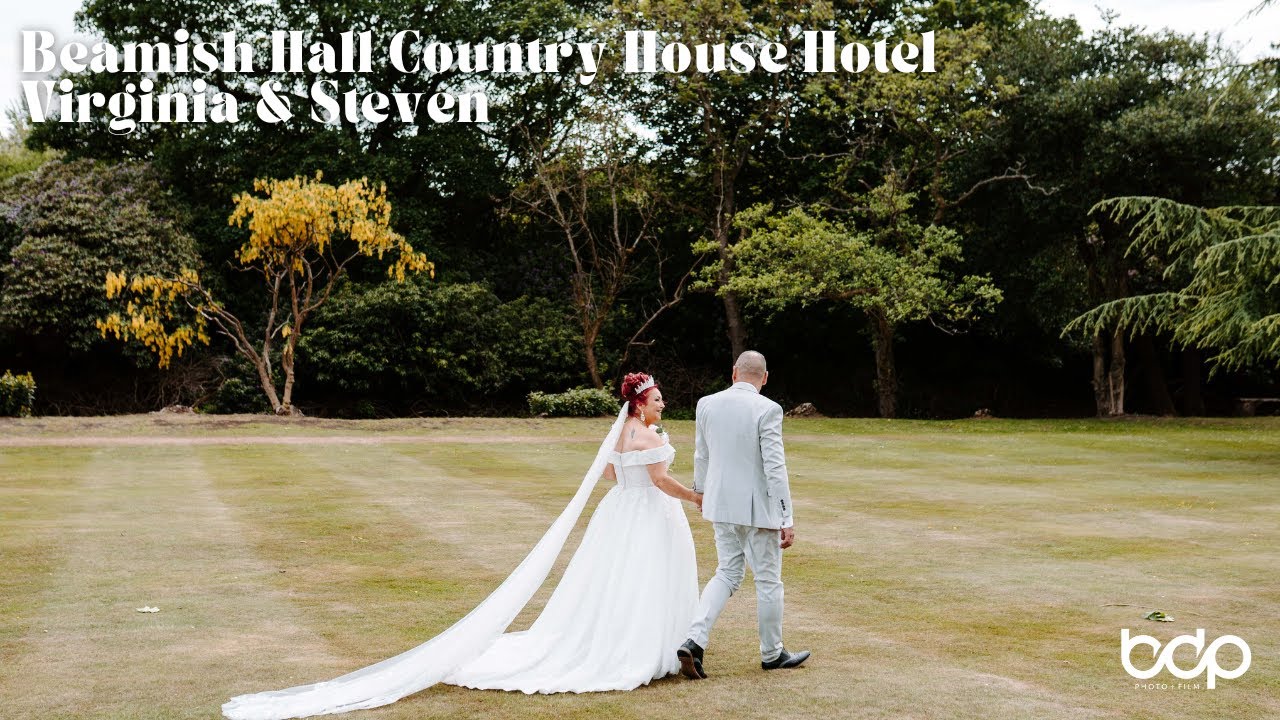 Beamish Hall wedding photography and film