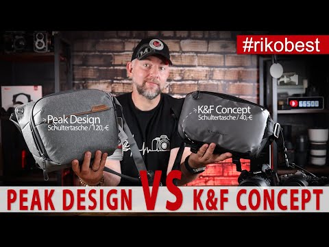 Die perfekte Fototasche? Peak Design VS K&F Concept - wer hätte das gedacht.