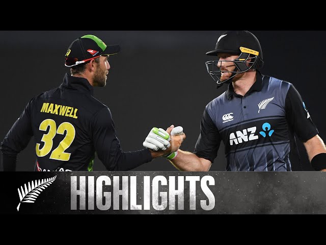 Highest Chase In T20 History | HIGHLIGHTS | Trans-Tasman Tri Series | BLACKCAPS v Australia SDDEFAULT Thumbnail