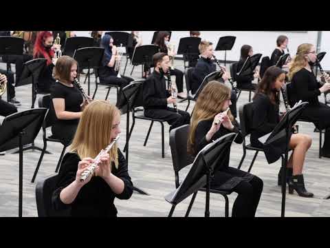 Bixby Virtual Winter Concert 2020 - 7th Grade Concert Band (Red and Blue)