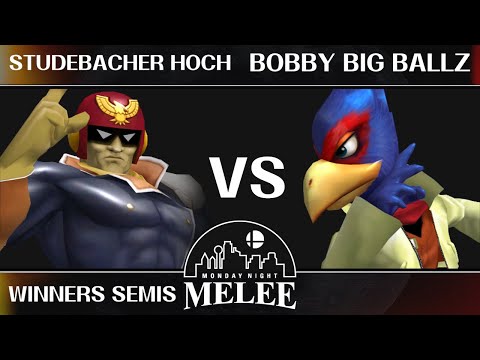 MNM 372 - Winners Semis - Studebacher Hoch (Captain Falcon) VS Bobby Big Ballz (Falco) - SSBM Melee