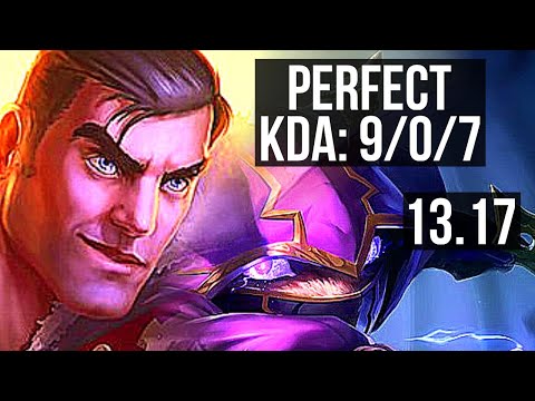 JAYCE vs KENNEN (TOP) | 9/0/7, Legendary | EUW Master | 13.17