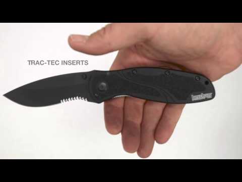 Kershaw 1670GBBLKST - Blur - Black Glassbreaker