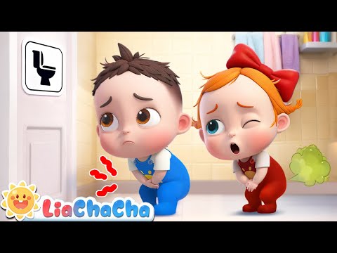 Ten in the Bed (Potty Time Version) | EP214 | Good Habit Song | LiaChaCha Nursery Rhymes & Kid Songs