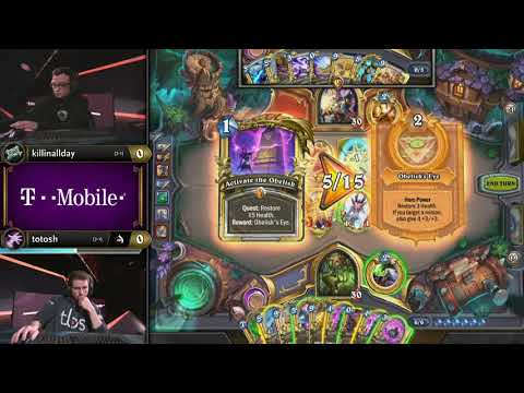 killinallday vs totosh - Swiss Round 9 - Hearthstone Masters Tour Arlington
